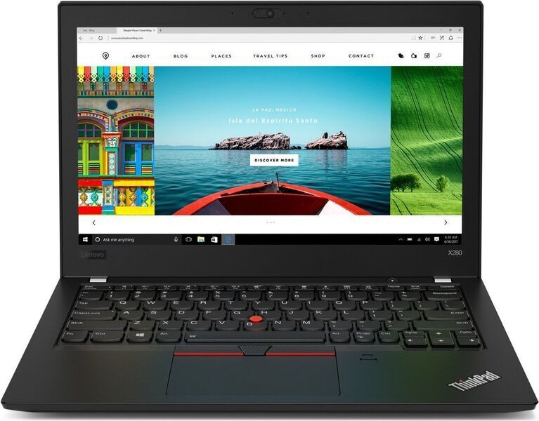 Lenovo ThinkPad X280 | i5-7300U | 12.5" | 8 GB | 128 GB SSD | WXGA | Webkamera | Win 10 Pro | US