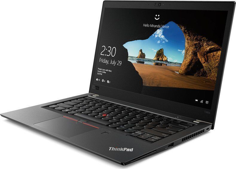 Lenovo ThinkPad T480s | i5-8250U | 14" | 8 GB | 256 GB SSD | Tastaturbeleuchtung | 4G | schwarz | Win 11 Pro | SE 3