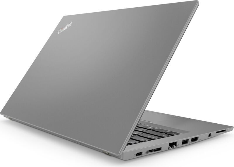 Lenovo ThinkPad T480s | i7-8650U | 14" | 16 GB | 256 GB SSD | Webcam | Win 11 Home | silver | DE, image 2 of 3