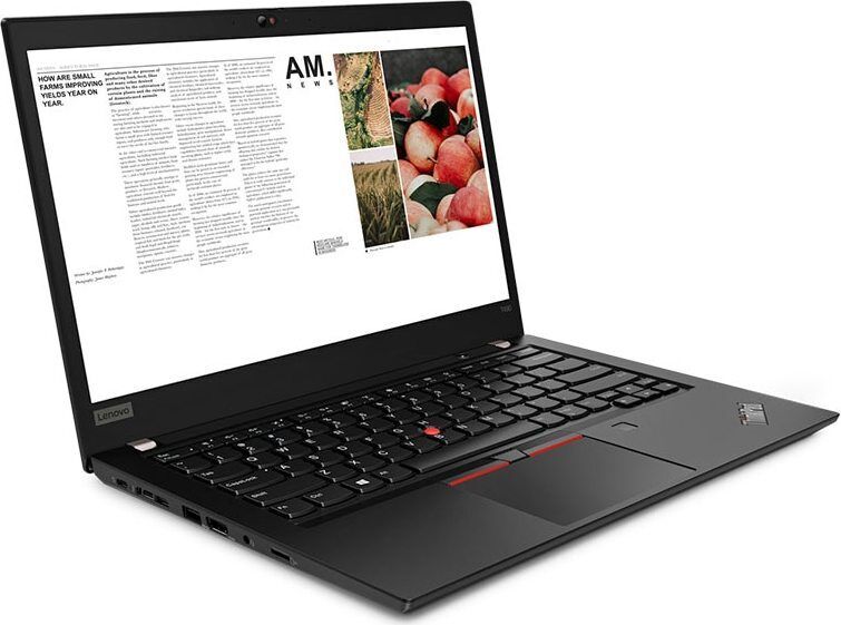 Lenovo ThinkPad T490 | i5-8365U | 14" | 8 GB | 250 GB SSD | FHD | Webcam | black | Win 11 Pro | PT 5