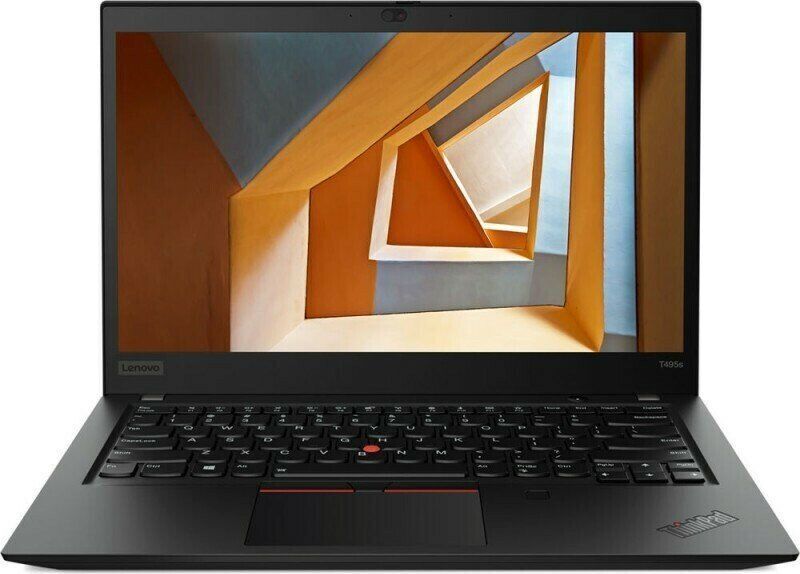 Lenovo ThinkPad T495s | Ryzen 5 Pro 3500U | 14" | 16 GB | 128 GB SSD | FP | Rétroéclairage du clavier | noir | Win 10 Pro | SE