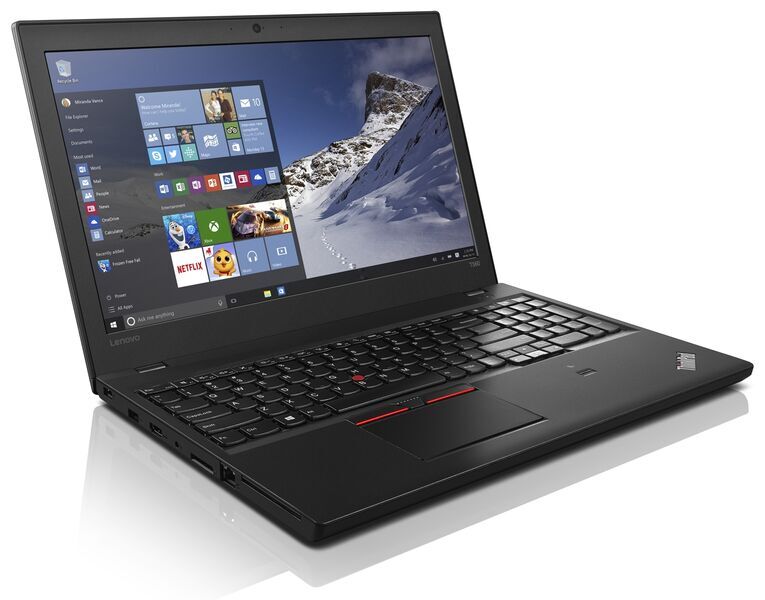 Lenovo ThinkPad T560 | i7-6600U | 15.6" | 8 GB | 128 GB SSD | FHD | Webkamera | Taustavalaistu näppäimistö | Win 10 Pro | DK