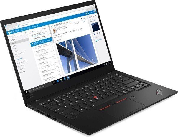 Lenovo ThinkPad X1 Carbon G7 | i7-8665U | 14" | 16 GB | 256 GB SSD | FHD | Webcam | Illuminazione tastiera | FP | Win 11 Pro | DE 3