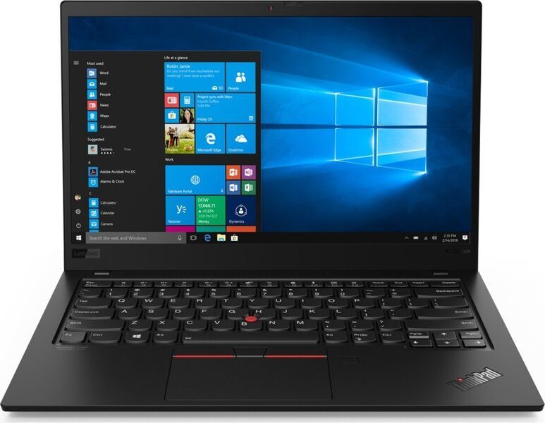 Lenovo ThinkPad X1 Carbon G7 | i7-8665U | 14" | 16 GB | 256 GB SSD | FHD | Webcam | Backlit keyboard | FP | Win 10 Pro | DE