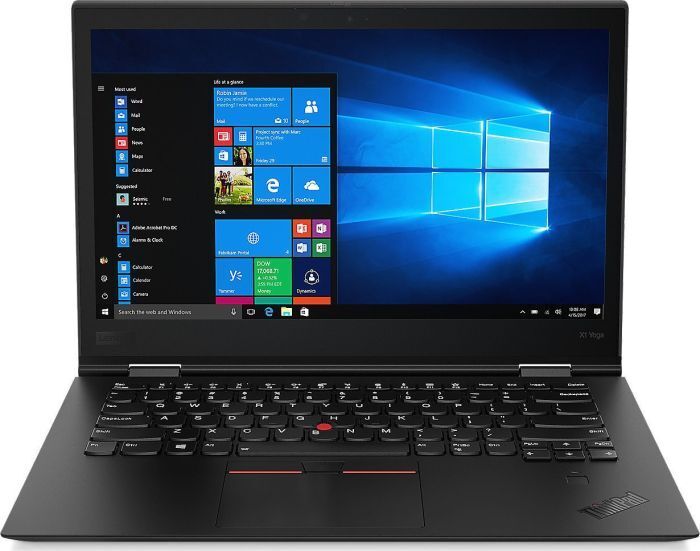 Lenovo ThinkPad X1 Yoga G3 | i7-8650U | 14" | 16 GB | 512 GB SSD | WQHD | Tastaturbeleuchtung | schwarz | Win 11 Pro | PT 1