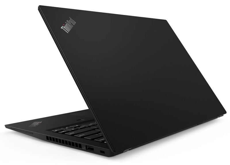 Lenovo ThinkPad T490s | i5-8365U | 14" | 8 GB | 512 GB SSD | Touch | Backlit keyboard | Ethernet | black | Win 11 Pro | BE, image 1 of 3