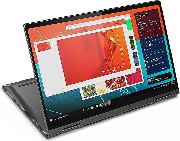 Lenovo Yoga C740-14IML | i5-10210U | 14" | 8 GB | 128 GB SSD | Backlit keyboard | Win 11 Pro | grey | DE, image 1 of 6