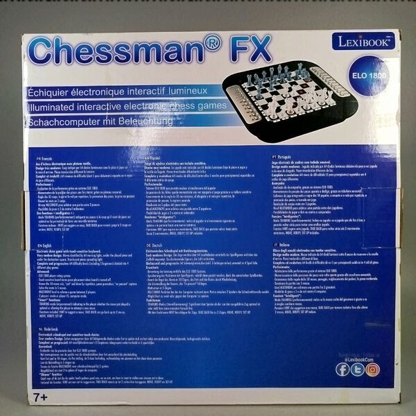 Lexibook CG1335 elektronisches Schachspiel | multicolored 2