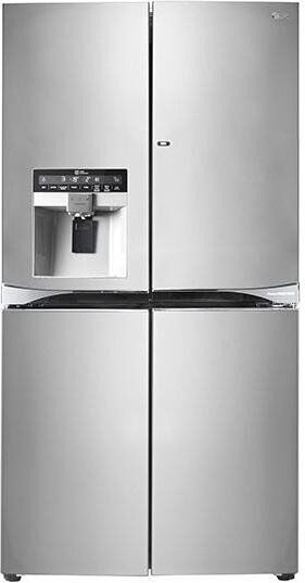 LG GMJ916NSHV Side-by-Side Køle- og fryseskab | grå 1