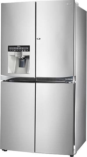 LG GMJ916NSHV Side-by-Side Køle- og fryseskab | grå 2