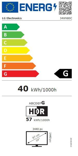 LG UltraWide 34WN80C-B | 34" | with stand | black 4