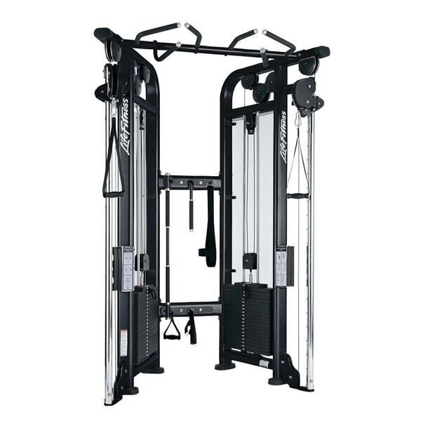 Life Fitness Dual Adjustable Pulley | черно/сребристо 1