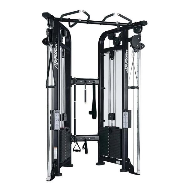 Life Fitness Dual Adjustable Pulley | черно/сребристо 2