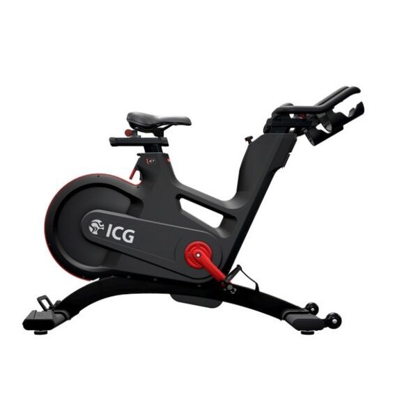 Life Fitness IC7 Indoor Cycle | schwarz/rot, image 1 of 4