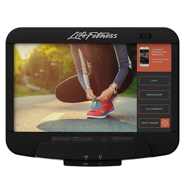 Life Fitness Integrity + SE3HD tapis de course | noir, image 2 of 2