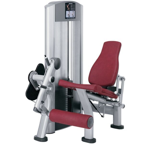 Life Fitness Signature Leg Extension | srebrna/crvena, image 3 of 3