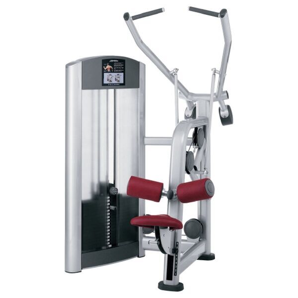Life Fitness Signature Pulldown | silver/red, image 3 of 3