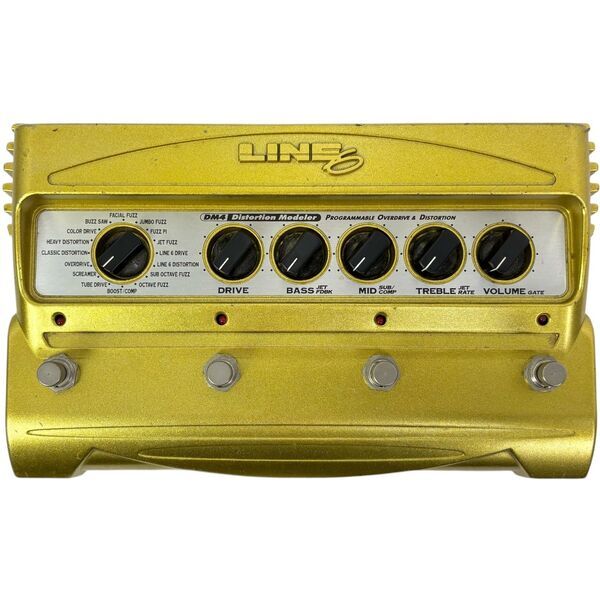 Line 6 DM4 Distortion Modeler Effektpedal | original, image 1 of 5