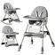 Lineluck Baby 6-in-1 Hochstuhl | grau thumbnail 1/2