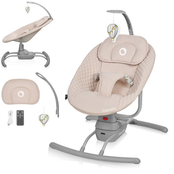 Lionel Rio Elektrische Babywippe | beige 1