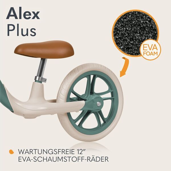 Lionelo Alex Plus Laufrad | zelená 3