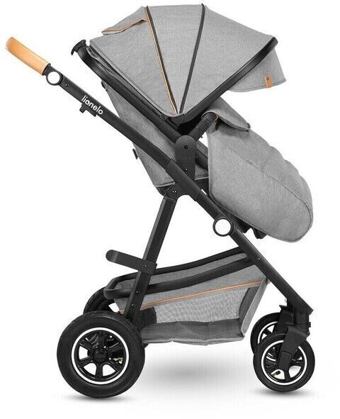 Lionelo Amber 2-in-1 Kombikinderwagen | grey 4