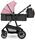 Lionelo Amber 2-v-1 kombinirani otroški voziček | roza/črna thumbnail 3/5