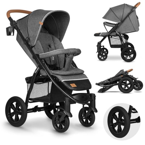 Lionelo Annet Kinderwagen | Siva 1
