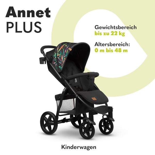 Lionelo Annet Plus Buggy | multicolored 2