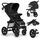 Lionelo Annet Tour Buggy | black thumbnail 1/3