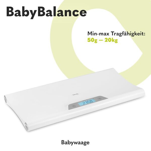 Lionelo BabyBalance dječja vaga | bijel, image 2 of 3