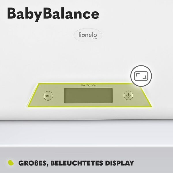 Lionelo BabyBalance dječja vaga | bijel, image 3 of 3