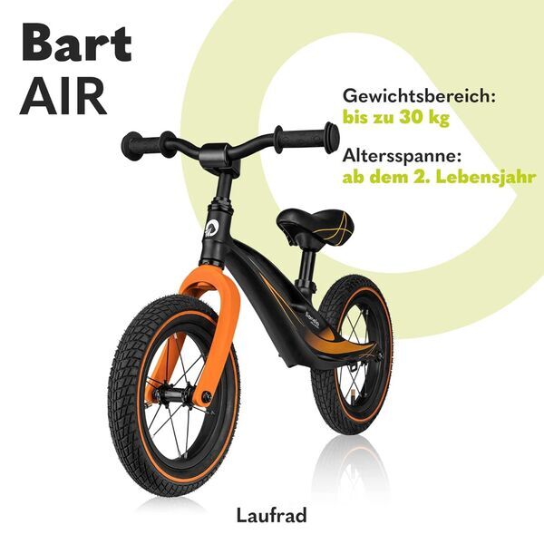 Lionelo Bart Air Laufrad | black 2