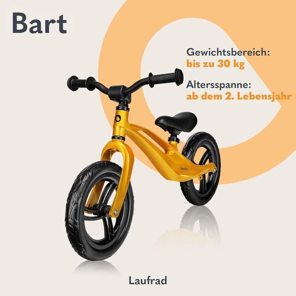 Lionelo Bart Laufrad | gold 3