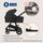 Lionelo Bianka 3-in-1 combination stroller | black, thumbnail 3 of 3