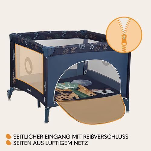 Lionelo Bonnie Laufgitter | azul 3