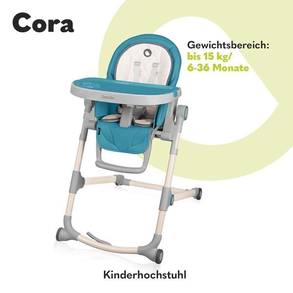 Lionelo Cora Kinderhochstuhl | blue 5