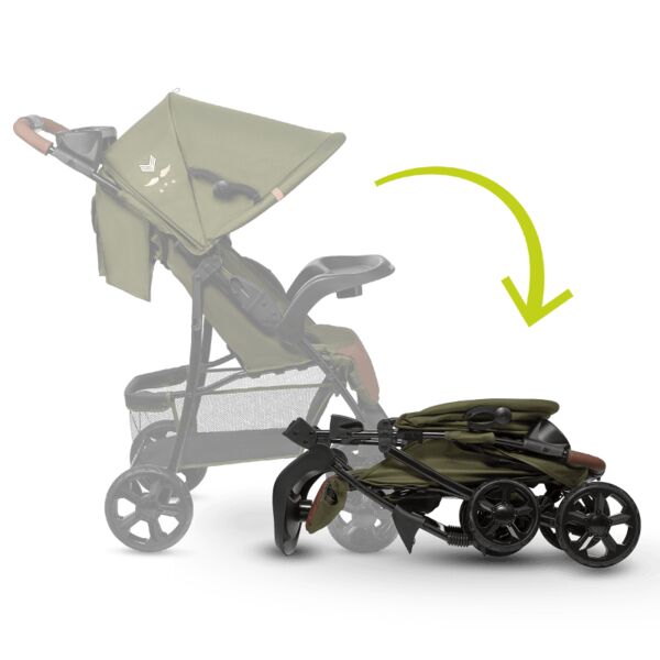 Lionelo Emma Plus Buggy | forest green 3