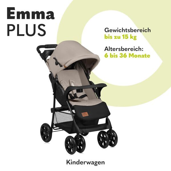 Lionelo Emma Plus Kinderwagen (2020) | beige 1