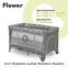 Lionelo Flower 4-in-1 Reisebett | grau thumbnail 2/2
