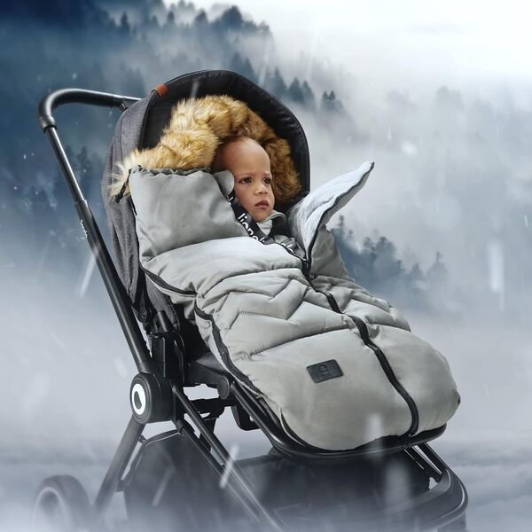 Lionelo Frode Babyfußsack | grey 2