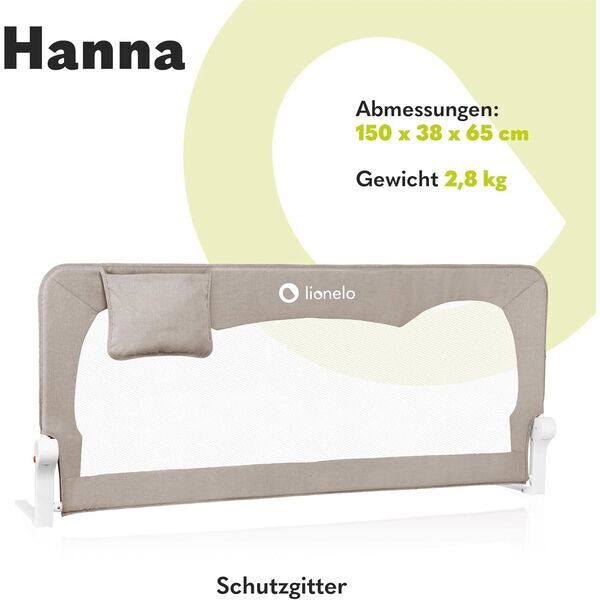 Lionelo Hanna Bettgitter | beige 2