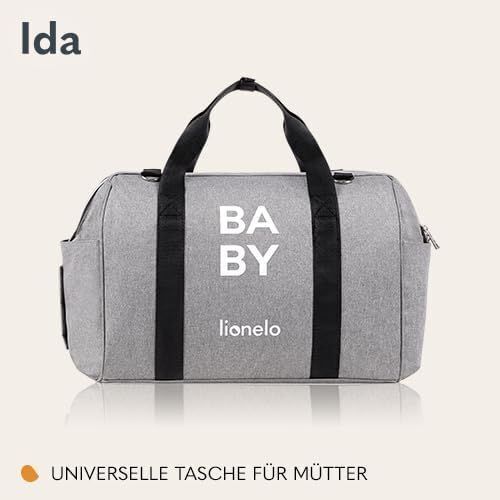 Lionelo Ida Kinderwagentasche | grau 2
