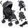 Lionelo Irma Kinderwagen | black thumbnail 1/2
