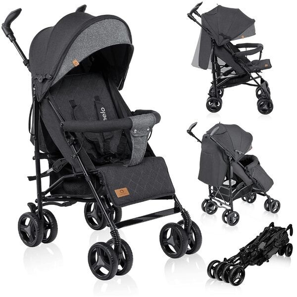 Lionelo Irma Kinderwagen | black 1
