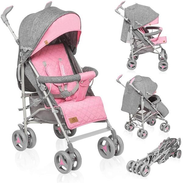 Lionelo Irma Kinderwagen (2019) | pink 1