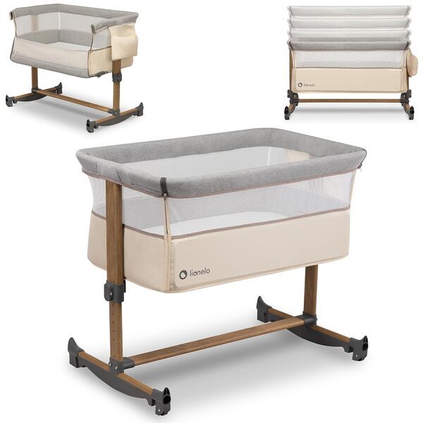 Lionelo Leonie 3-in-1 Babybett | beige 1