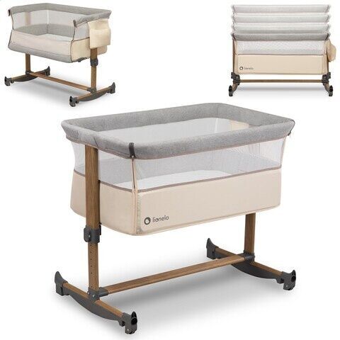 Lionelo Leonie Beistellbett | beige 1