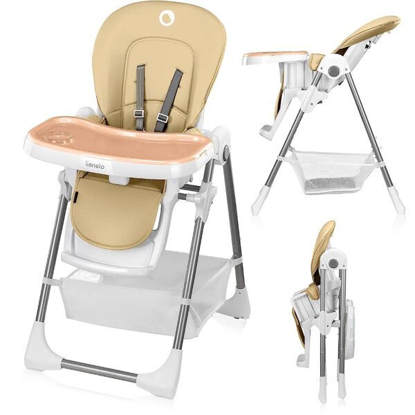 Lionelo Linn 2-in-1 Kinderhochstuhl | multicolored 1