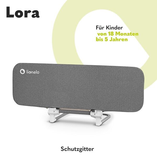 Lionelo Lora Bettgitter | grey 2
